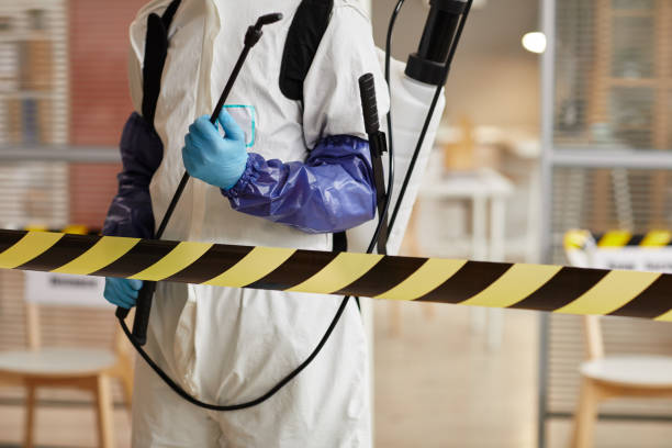 Professional Biohazard Cleanup technician working in Castroville, TX